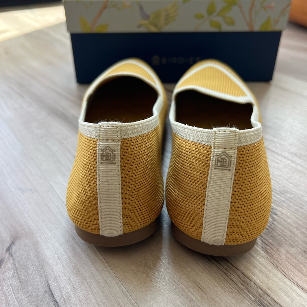Birdies Blackbird Knit Loafer in yellow mustard 7.5 - Picture 7 of 10